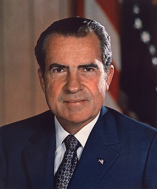 Porträt von Richard Nixon