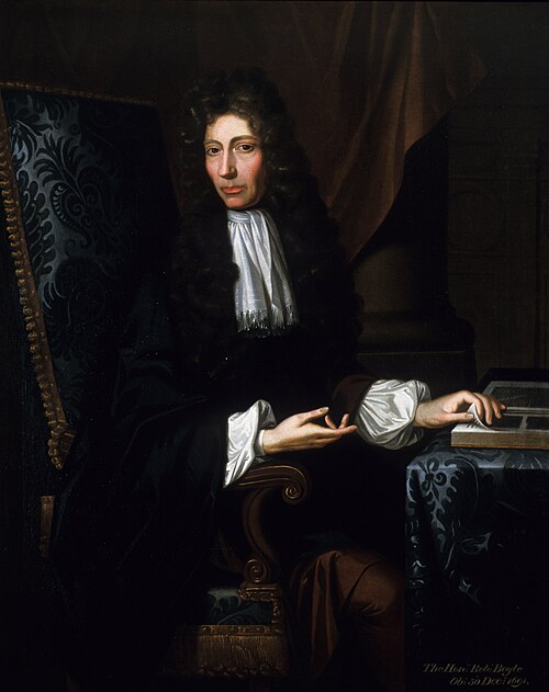 Porträt von Robert Boyle