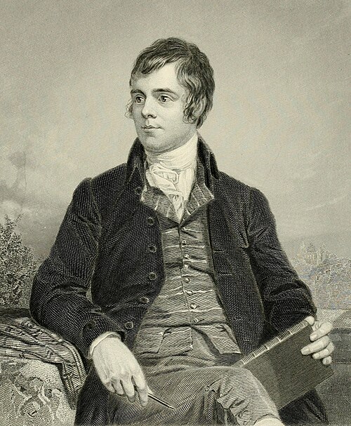 Porträt von Robert Burns