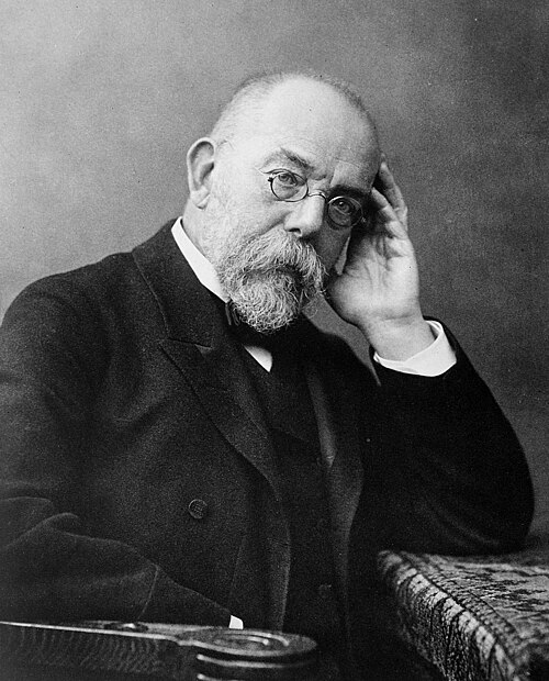 Porträt von Robert Koch
