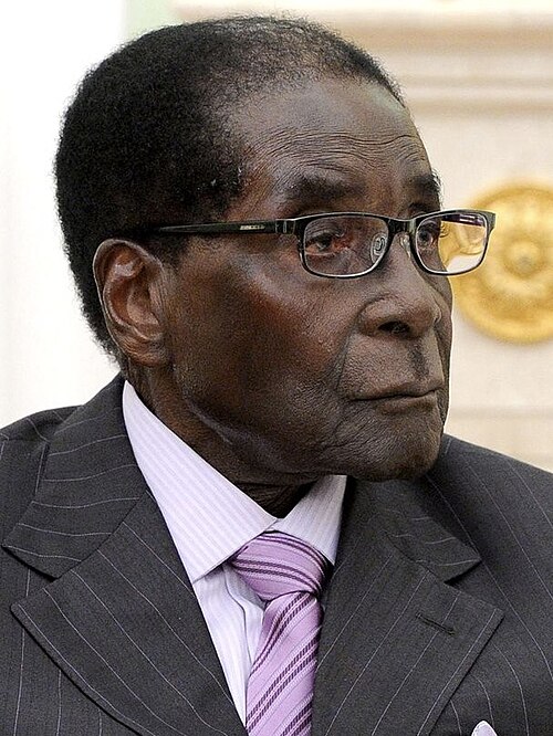 Porträt von Robert Mugabe