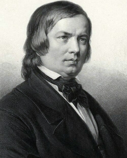 Porträt von Robert Schumann