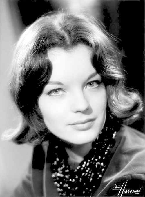 Porträt von Romy Schneider