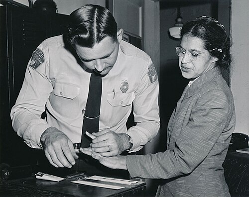 Porträt von Rosa Parks