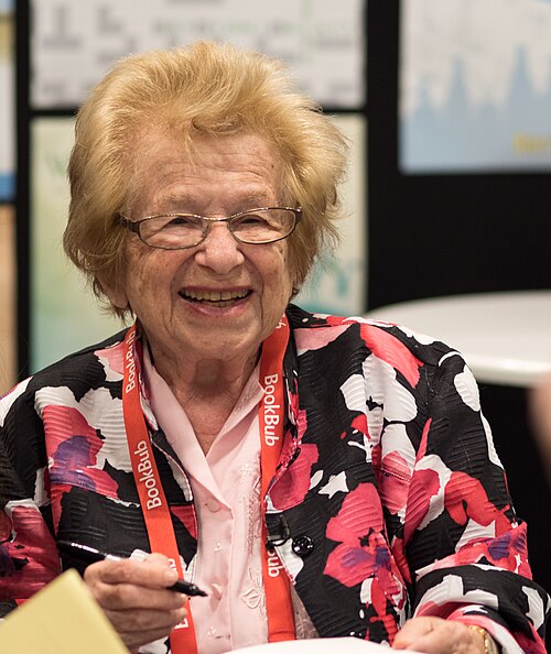 Porträt von Ruth Westheimer