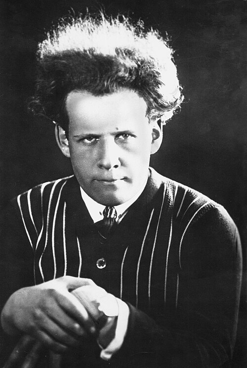 Porträt von Sergei Michailowitsch Eisenstein