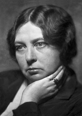 Porträt von Sigrid Undset
