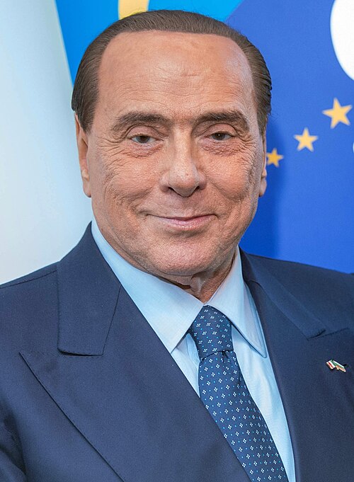 Porträt von Silvio Berlusconi