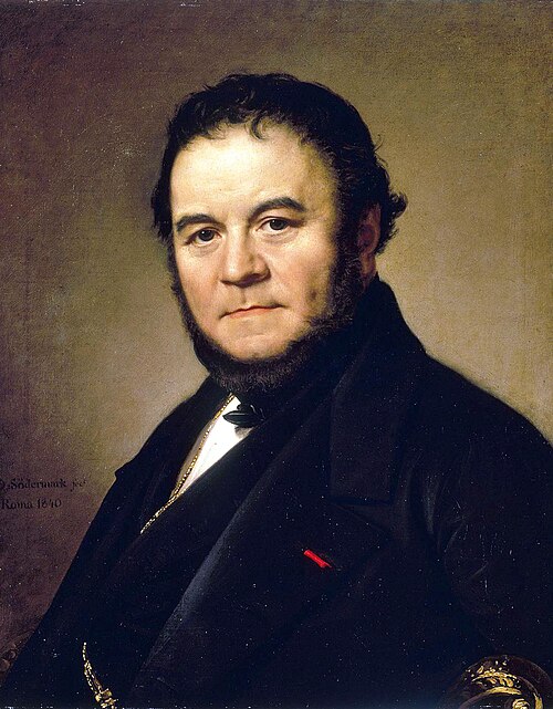 Porträt von Stendhal