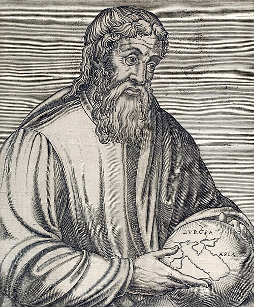 Porträt von Strabon