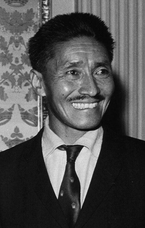 Porträt von Tenzing Norgay