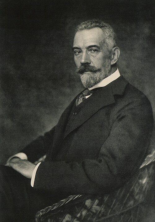 Porträt von Theobald von Bethmann Hollweg