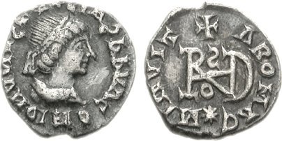 Porträt von Theoderich der Große