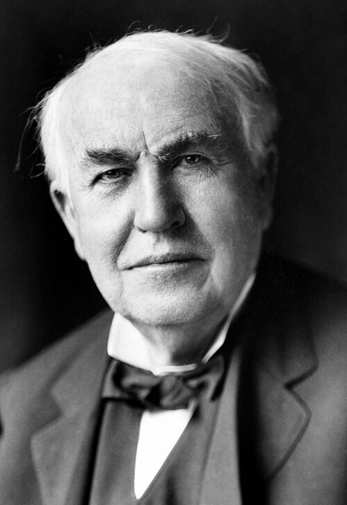 Porträt von Thomas Alva Edison