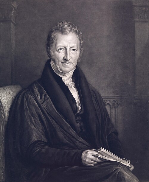 Porträt von Thomas Robert Malthus