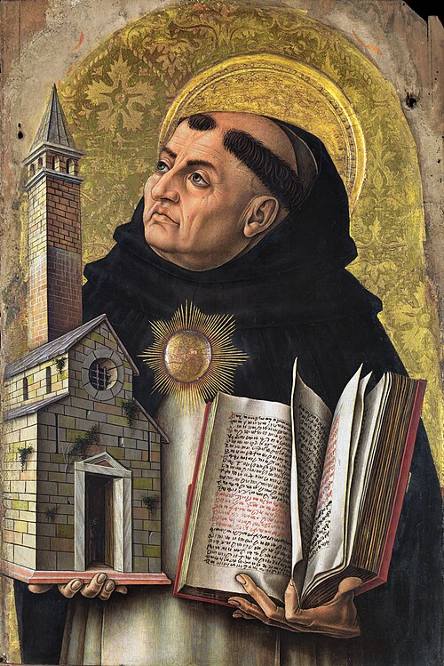 Porträt von Thomas von Aquin