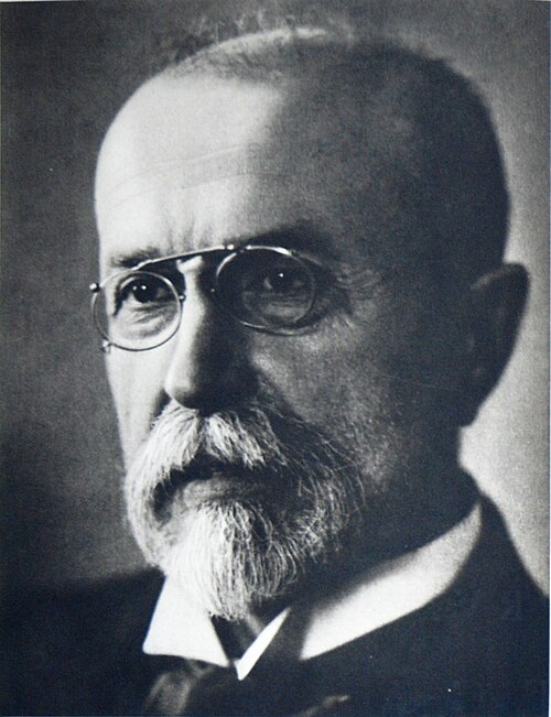 Porträt von Tomáš Garrigue Masaryk