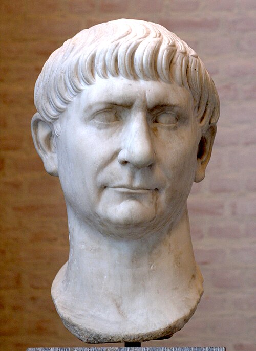 Porträt von Trajan