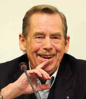 Porträt von Václav Havel