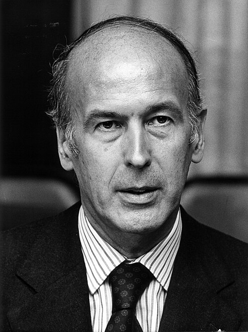 Porträt von Valéry Giscard d’Estaing