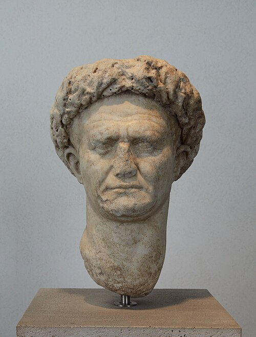 Porträt von Vespasian