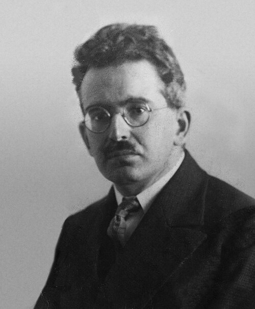 Porträt von Walter Benjamin