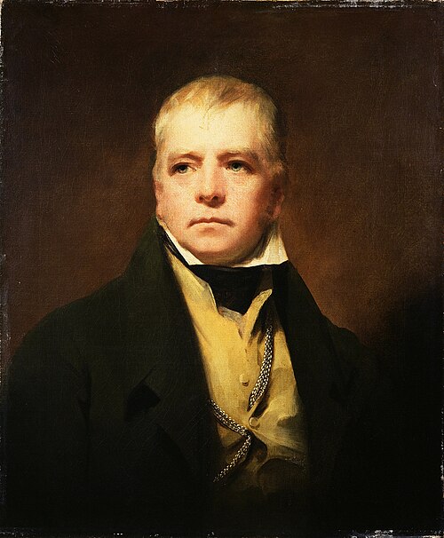 Porträt von Walter Scott