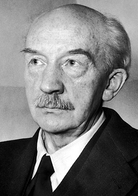 Porträt von Walther Bothe