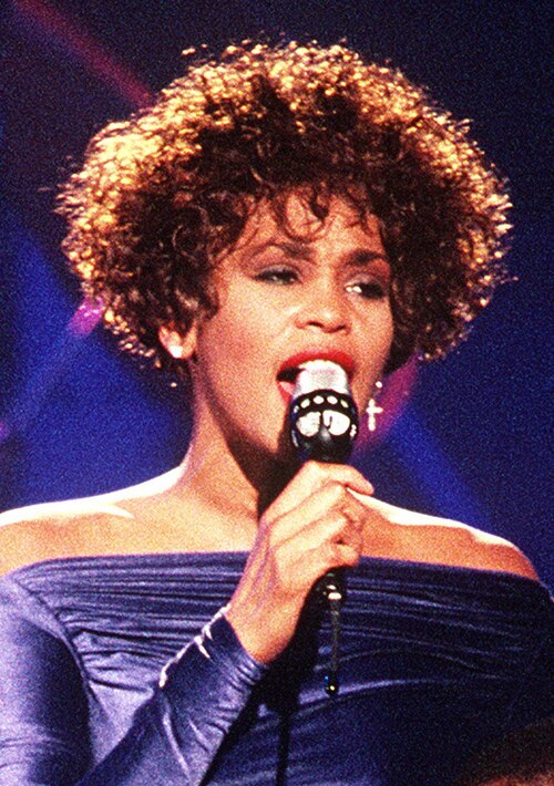 Porträt von Whitney Houston