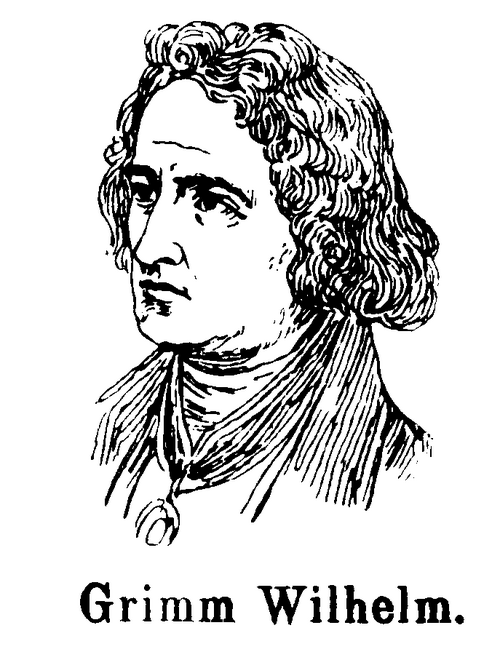 Porträt von Wilhelm Grimm