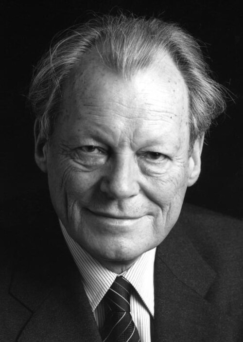 Porträt von Willy Brandt